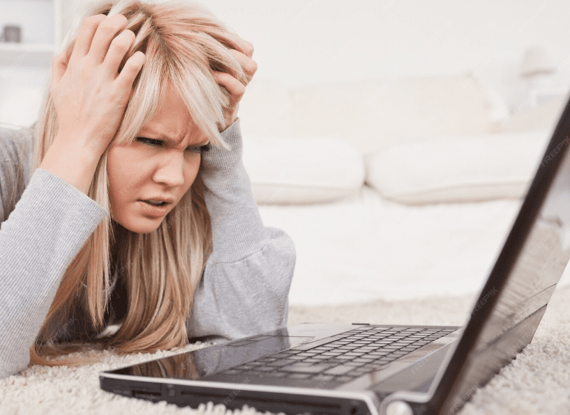 Frustrated-Internet-User